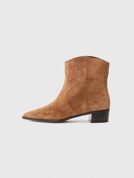 Obrázek produktu Kovbojské/motorkářské kotníkové boty Pretty Ballerinas hnědá