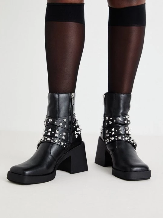 Obrázek produktu Kovbojské/motorkářské kotníkové boty Steve Madden černá