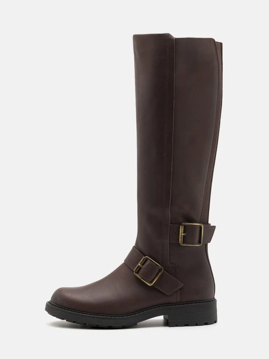 Obrázek produktu Kovbojské / motorkářské kozačky Clarks tmavě hnědá