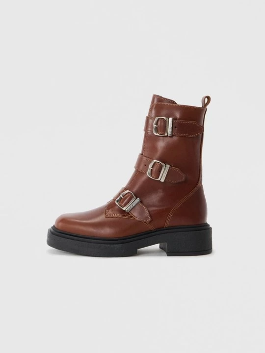 Obrázek produktu Kovbojské/motorkářské kozačky Steve Madden hnědá