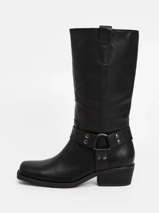Obrázek produktu Kovbojské/motorkářské kozačky Steve Madden černá