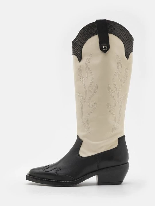 Obrázek produktu Kovbojské/motorkářské kozačky Steve Madden skvrnitě černá