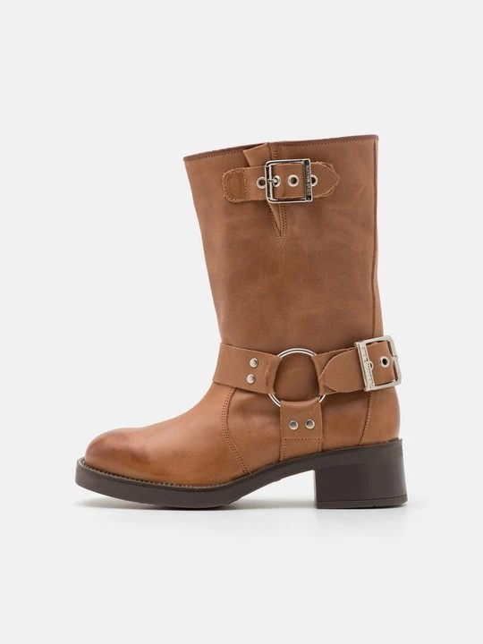 Obrázek produktu Kovbojské/motorkářské kozačky Steve Madden světlehnědá