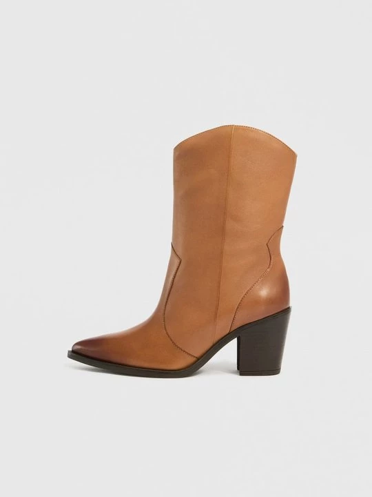 Obrázek produktu Kovbojské / motorkářské kozačky Unisa hnědá