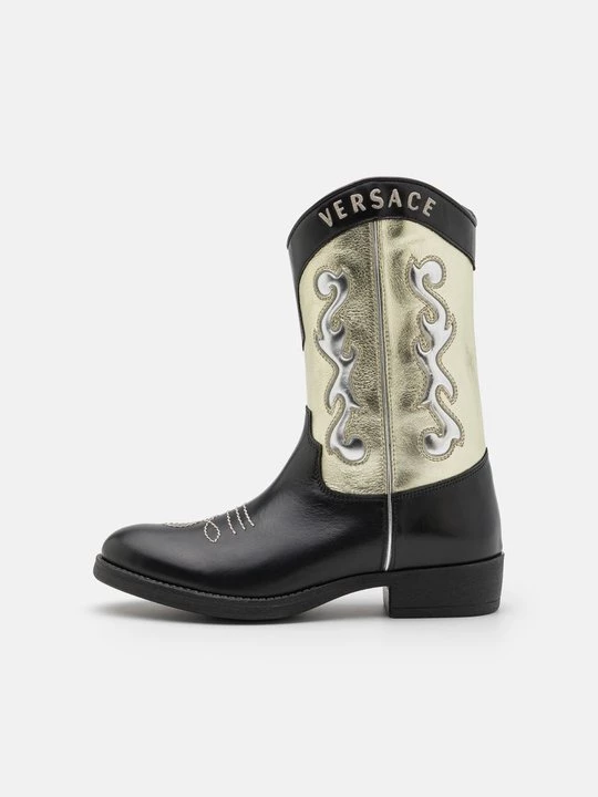 Obrázek produktu Kovbojské/motorkářské kozačky Versace černá