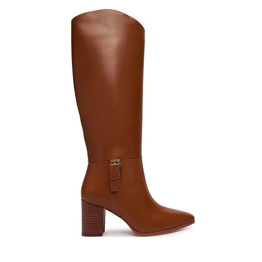 Obrázek produktu Kozačky LAUREN RALPH LAUREN Rlyn Bk T Hl Bo Tal 802P15660001 Hnědá