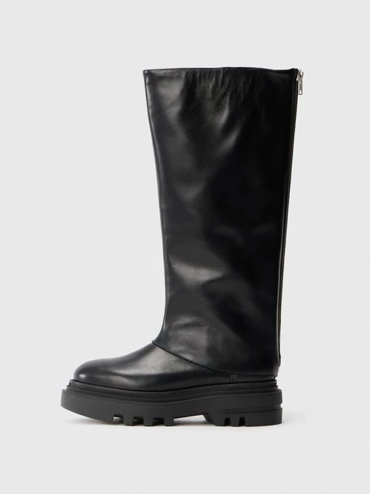 Obrázek produktu Kozačky na platformě AllSaints černá