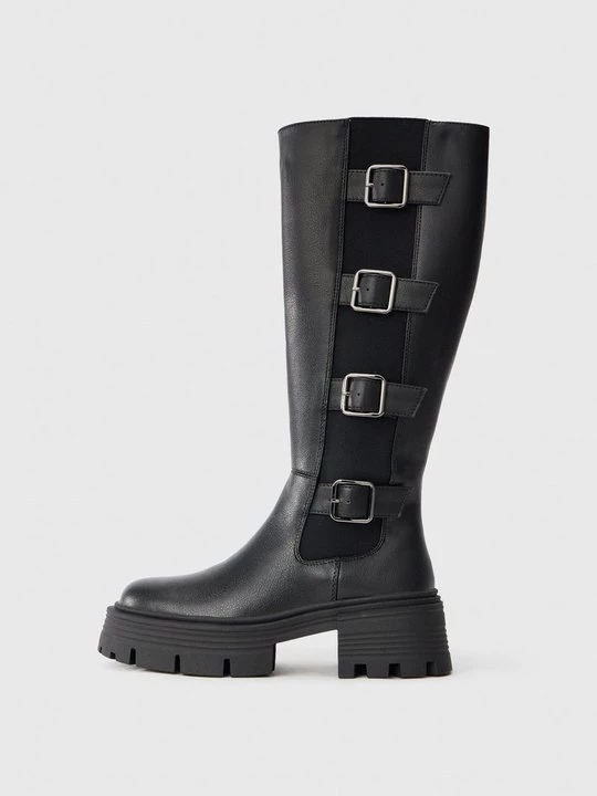 Obrázek produktu Kozačky na platformě Even&Odd By Zalando černá