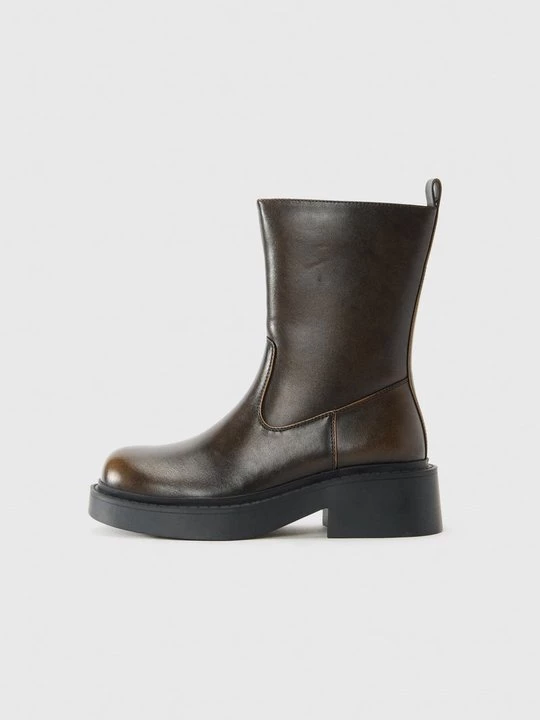 Obrázek produktu Kozačky na platformě Even&Odd By Zalando tmavě hnědá
