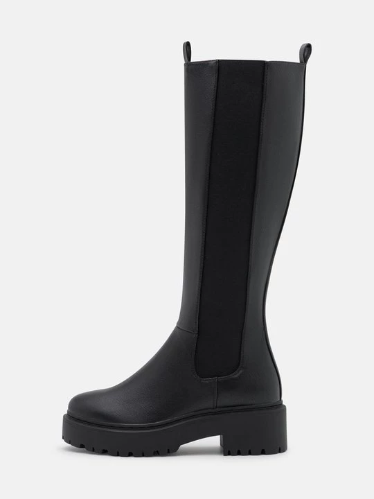 Obrázek produktu Kozačky na platformě Even&Odd Wide Fit By Zalando černá