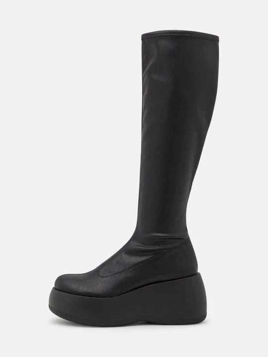 Obrázek produktu Kozačky na platformě Monki černá