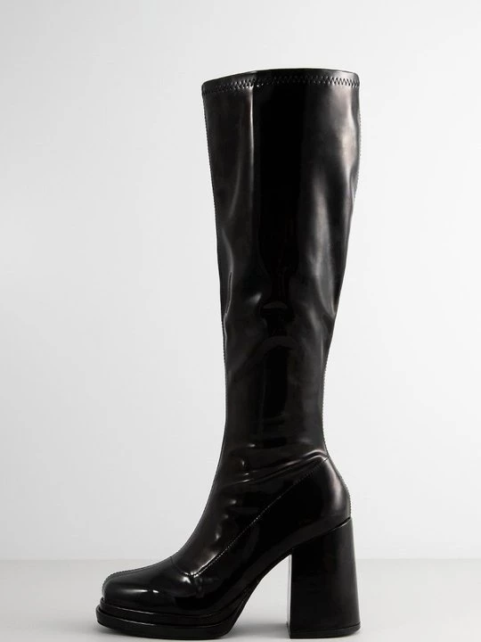 Obrázek produktu Kozačky na platformě Steve Madden černá