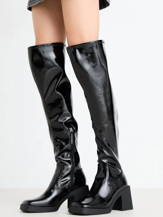 Obrázek produktu Kozačky na platformě Steve Madden černá