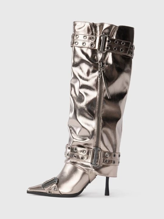 Obrázek produktu Kozačky na vysokém podpatku Steve Madden