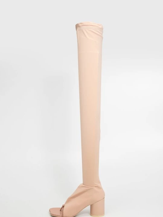 Obrázek produktu Kozačky nad kolena MM6 Maison Margiela béžová