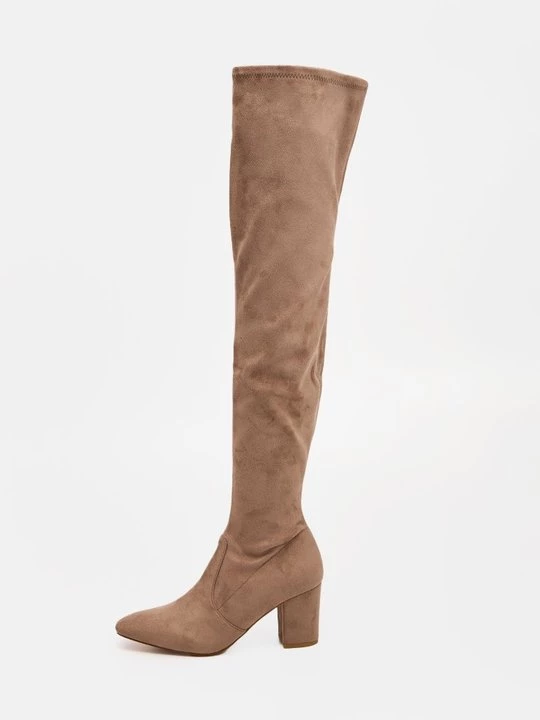 Obrázek produktu Kozačky nad kolena Steve Madden béžová