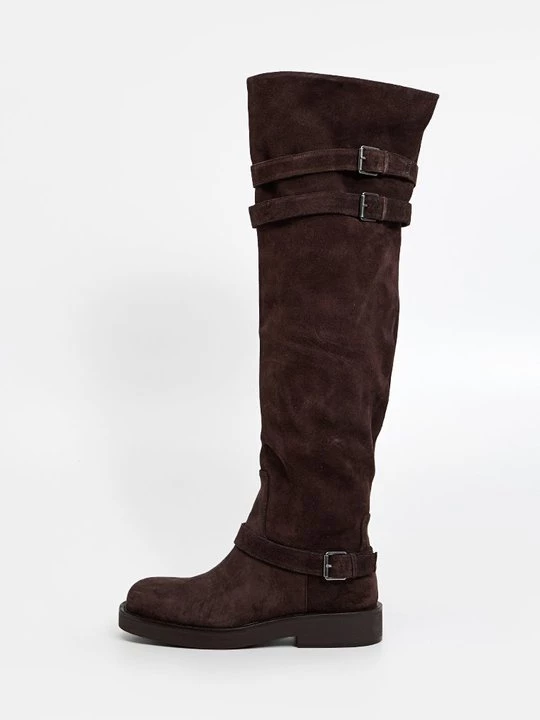 Obrázek produktu Kozačky nad kolena Steve Madden hnědá