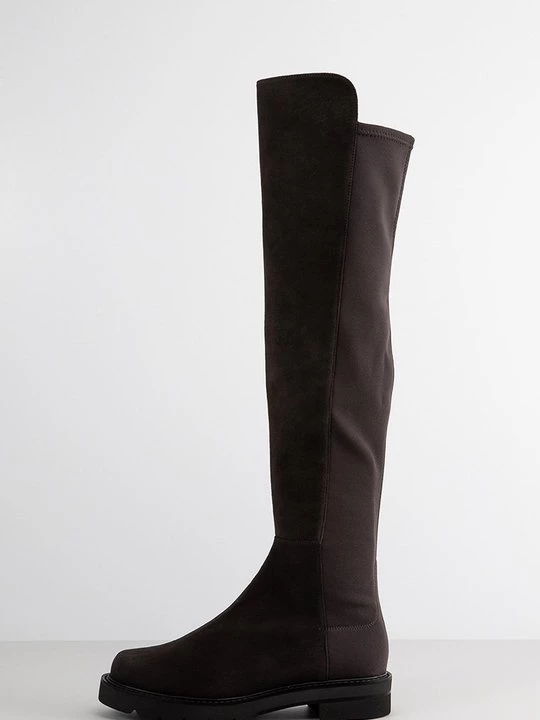 Obrázek produktu Kozačky nad kolena Stuart Weitzman tmavě hnědá