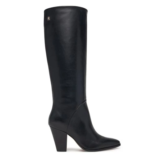 Obrázek produktu Kozačky Tommy Hilfiger Clean Tubular Knee Boot FW0FW09584 Černá