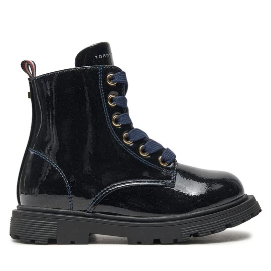 Obrázek produktu Kozačky Tommy Hilfiger Lace-Up Bootie T1A5-33564-1237 M Tmavomodrá