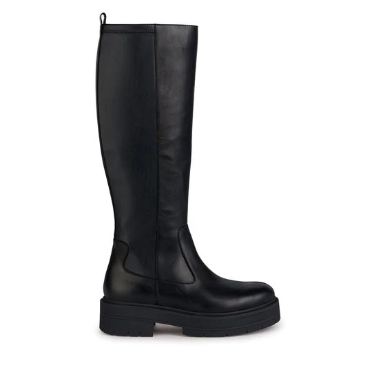 Obrázek produktu Kozačky ve vojenském stylu Geox D Spherica Ec7 D36VDF 043BC C9999 Černá