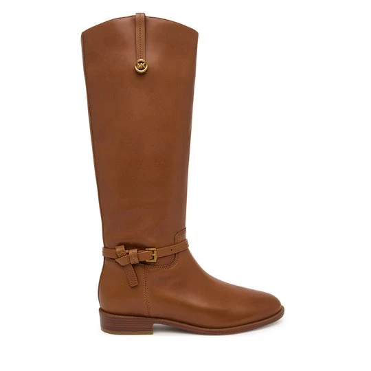 Obrázek produktu Kozačky ve vojenském stylu MICHAEL Michael Kors Beverly Flat 40F6BVFB5L Hnědá