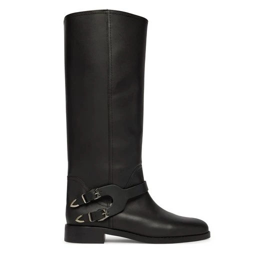 Obrázek produktu Kozačky ve vojenském stylu PINKO Cheval 02 SD0635P001 Černá