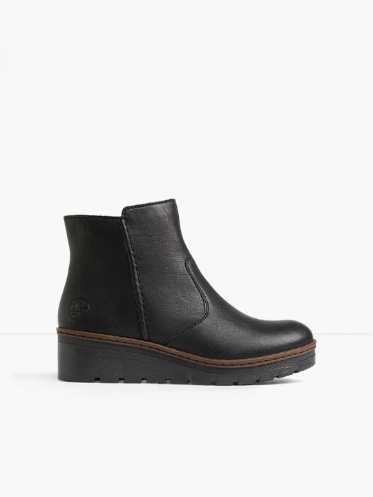 Obrázek produktu Kozaki sznurowane Rieker BonPrix czarny