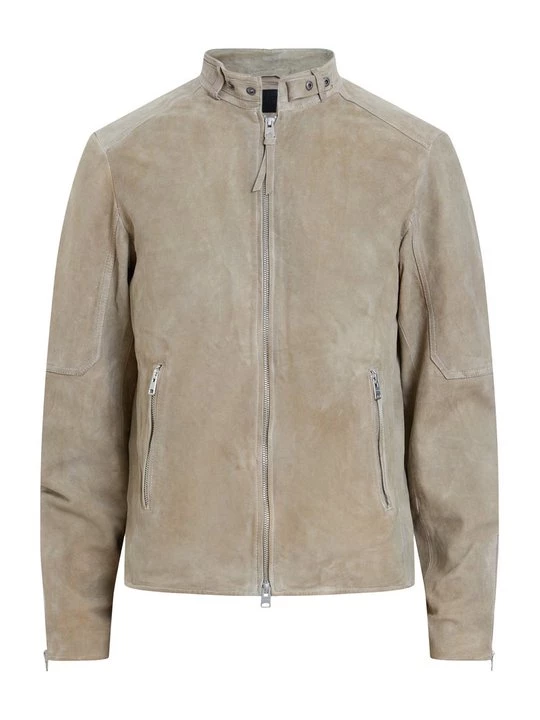 Obrázek produktu Kožená bunda AllSaints béžová