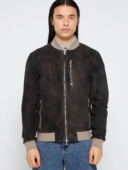 Obrázek produktu Kožená bunda AllSaints černá