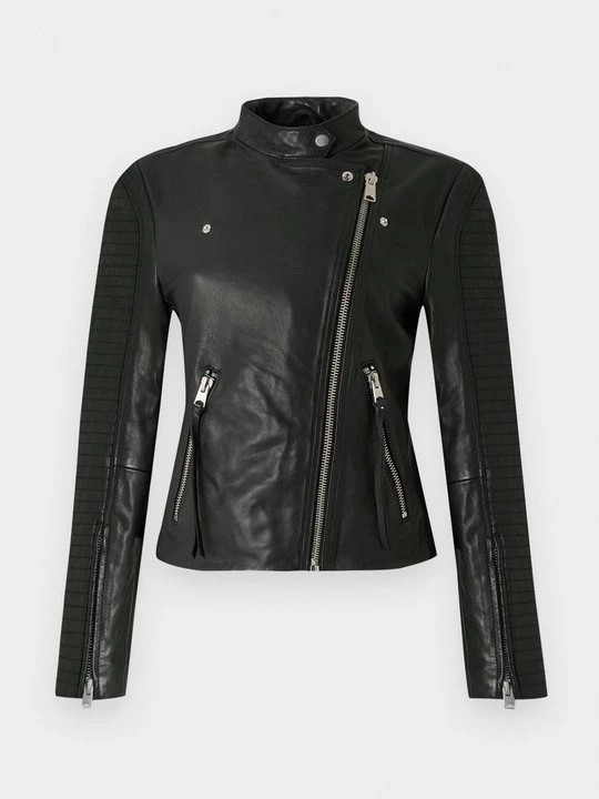 Obrázek produktu Kožená bunda AllSaints černá