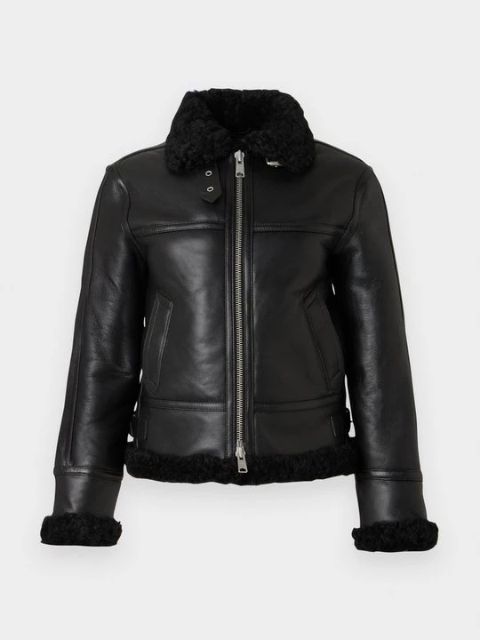 Obrázek produktu Kožená bunda AllSaints černá