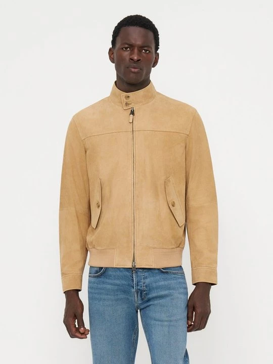Obrázek produktu Kožená bunda Gant khaki