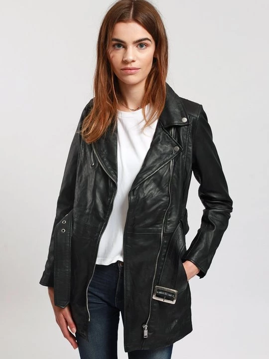 Obrázek produktu Kožená bunda Lee Cooper černá