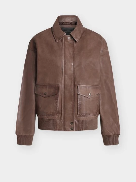 Obrázek produktu Kožená bunda Levi's hnědá