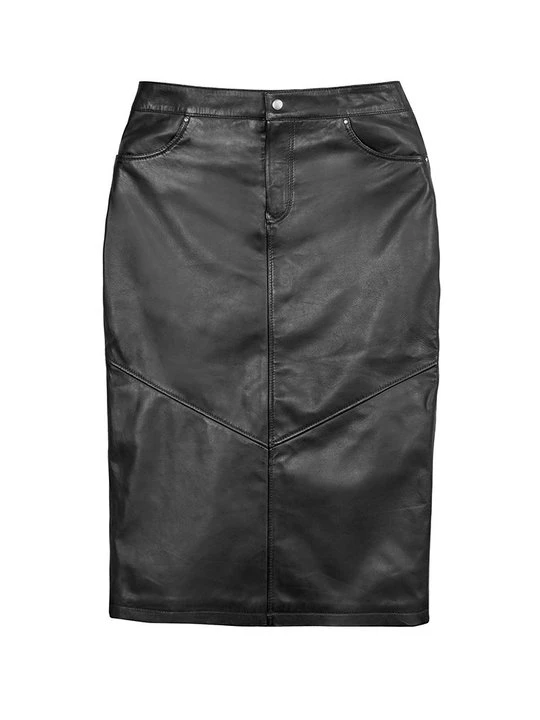 Obrázek produktu Kožená sukně Lee Cooper černá
