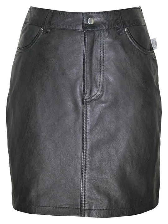 Obrázek produktu Kožená sukně Lee Cooper černá