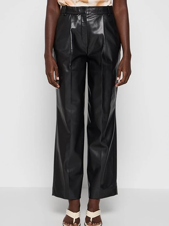 Obrázek produktu Kožené kalhoty Calvin Klein černá