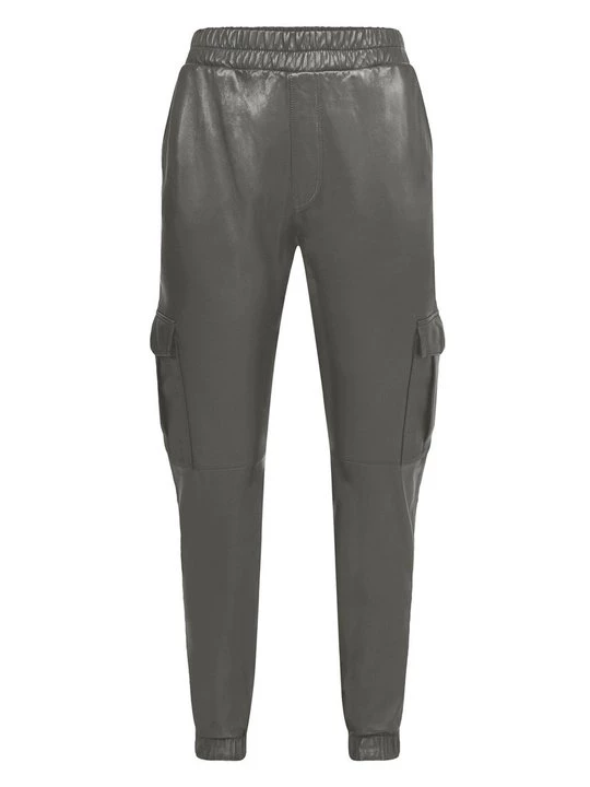 Obrázek produktu Kožené kalhoty Oakwood khaki