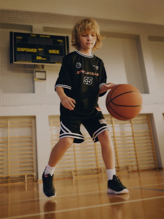 Obrázek produktu Kraťasy sportovní rychleschnoucí chlapecké - černé 4F