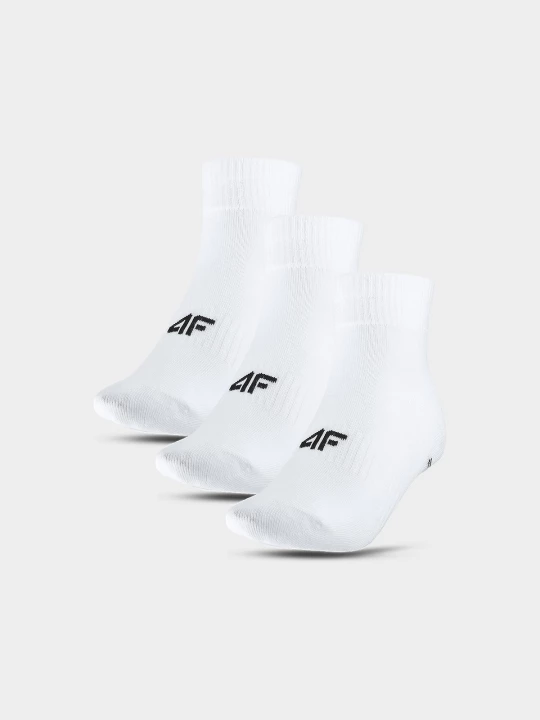 Obrázek produktu Krátké ponožky (3-pack) dámské - bílé 4F