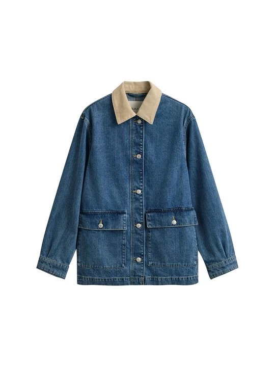 Obrázek produktu Krátký kabát Gant modrý denim