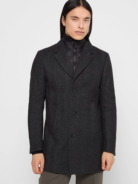 Obrázek produktu Krátký kabát KARL LAGERFELD černá