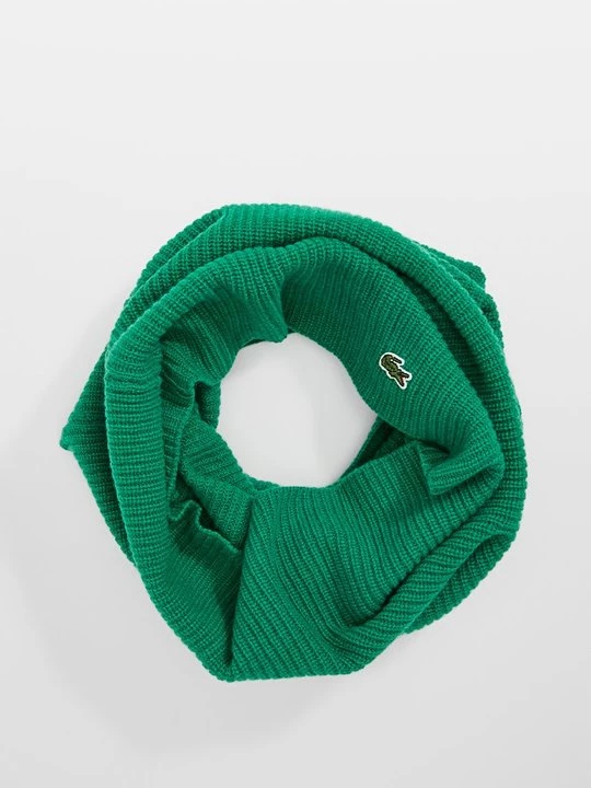 Obrázek produktu Kruhová šála Lacoste neonová zelená