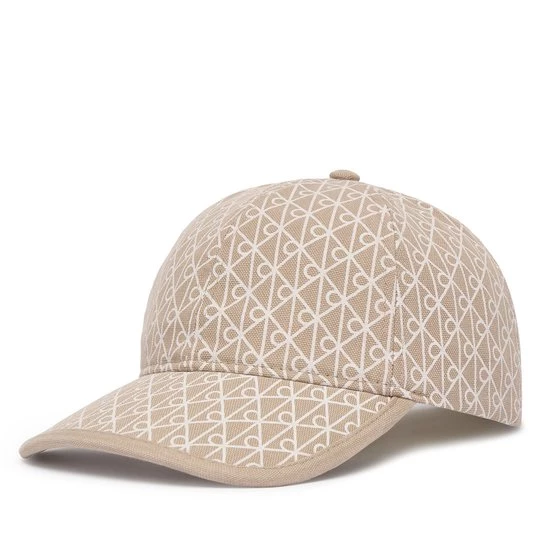 Obrázek produktu Kšiltovka Calvin Klein Emblem Print W Leather Patch Cap LV04F5036G Béžová