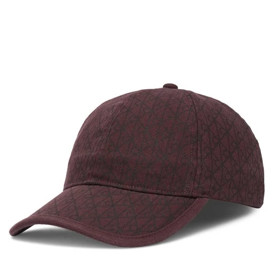 Obrázek produktu Kšiltovka Calvin Klein Emblem Print W Leather Patch Cap LV04F5036G Bordó
