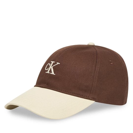 Obrázek produktu Kšiltovka Calvin Klein Monogram Emb Colorblock Baseball LV04G5000G Hnědá