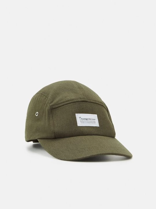 Obrázek produktu Kšiltovka KnowledgeCotton Apparel tmavě zelená