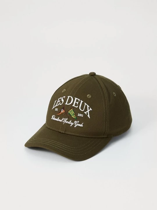 Obrázek produktu Kšiltovka Les Deux tmavě zelená