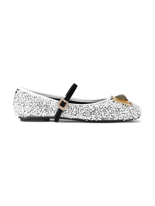 Obrázek produktu Kurt Geiger London Baleríny Kurt Geiger London Pimlico Ballerina stříbrná